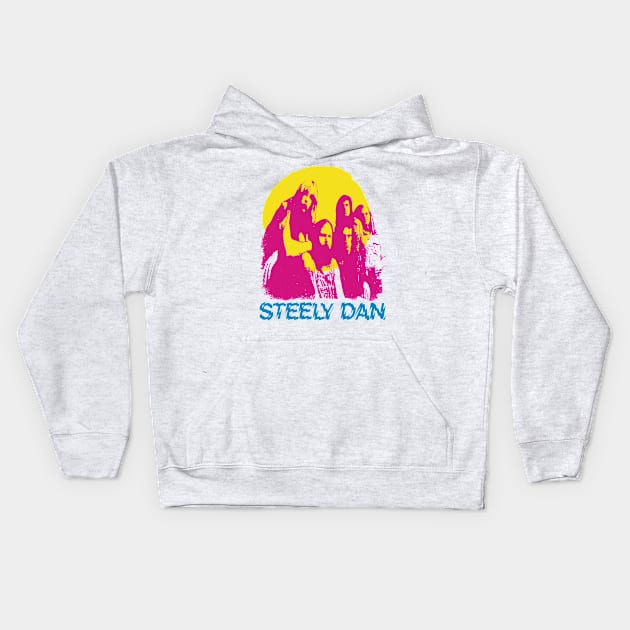 Steely Dan Kids Hoodie by HAPPY TRIP PRESS